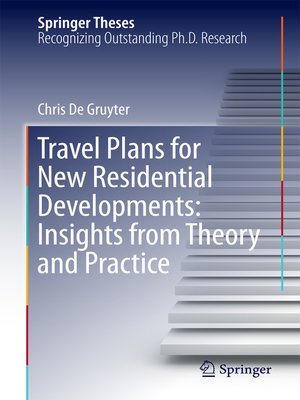 cover image of Travel Plans for New Residential Developments
